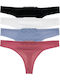 Γυναικεία String MultiPack Multicolour