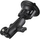 RAM Mount Twist-Lock Suction Suport Auto pentru Telefon Neagră