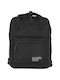 4F Elementary School Backpack with Water Bottle Holder Black 12L