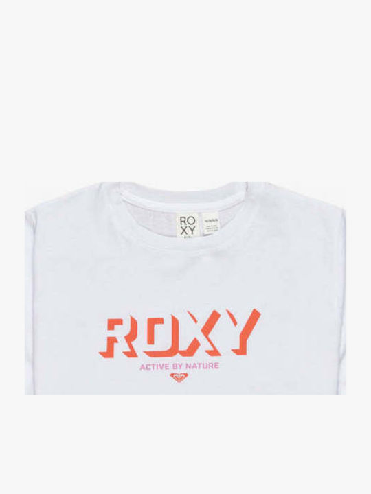 Παιδικό Crop Top Κοντομάνικο Bright White