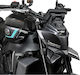 Puig Front Motorcycle Spoilers for Yamaha MT-09 Black 1pcs