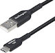 StarTech USB 2.0 Cable USB-C male - USB-A Μαύρο 2m USB2AC2MNC