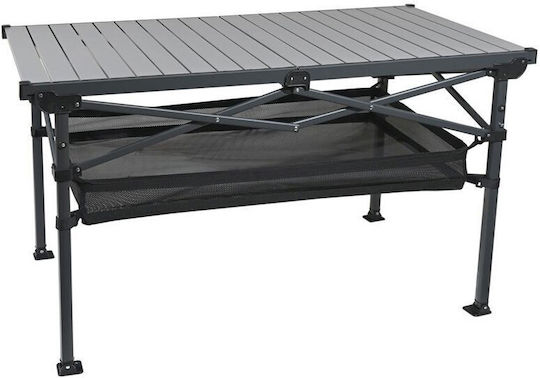 Cattara Tabelul pentru Camping Pliabil 118x70cm Negru
