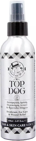 Top Hundeohr Hautpflege Reinigungsspray 3in1 150ml