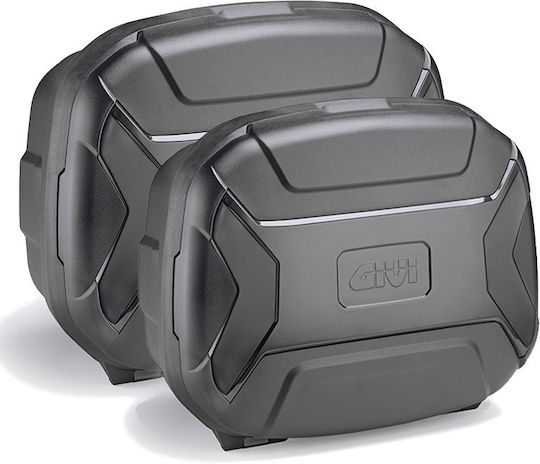 Givi Trekker Monokey Σετ Πλαϊνές Βαλίτσες Μοτοσυκλέτας 35lt σε Μαύρο Χρώμα