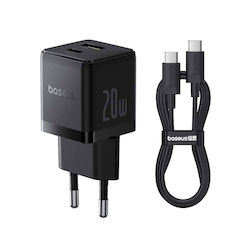 Baseus Palm 20W Με Καλώδιο USB-C - USB-C Baseus Palm 20W Με Καλώδιο USB-C - USB-C