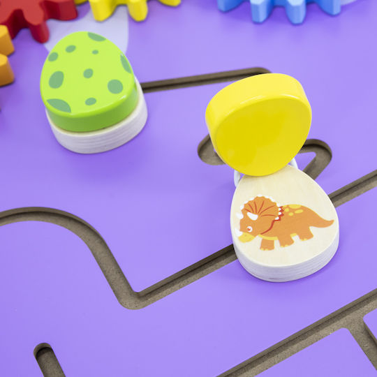 Viga Toys Labirint din Lemn cu Sunete pentru 18++ Luni