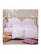 Nef-Nef Homeware Baby Quilt 80x110cm Lilac