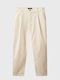 Pantaloni Elastic Beige