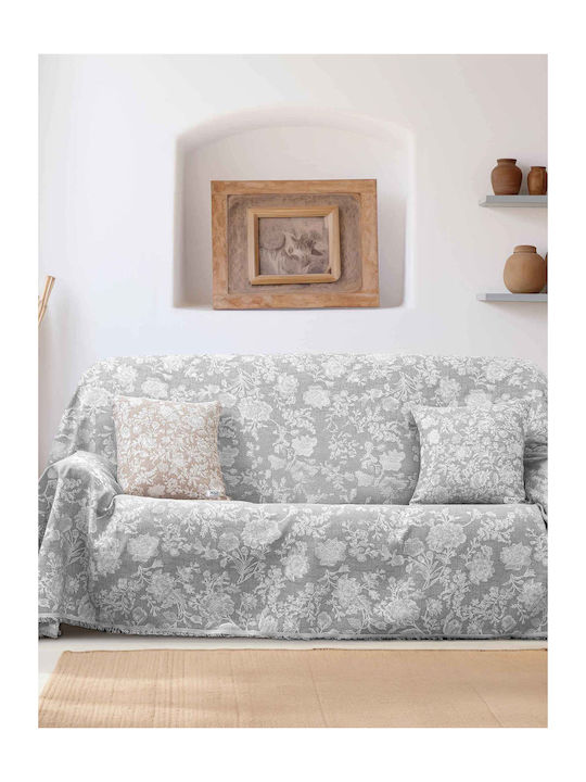Madi Sofima Ριχτάρι Πολυθρόνας 170x180εκ. Grey 21736-00