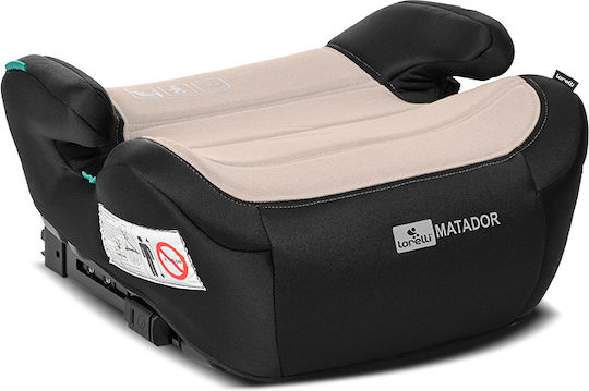 Lorelli Matador Baby Car Seat Booster i-Size with Isofix Beige