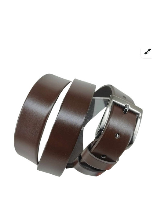 Rives Men's Belt Leather Brown