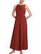 Summer Maxi Dress Copper