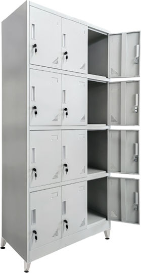 Φοριαμός Μεταλλικός 90x40x195εκ. Φοριαμός Μεταλλικός 90x40x195εκ.