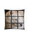 Mehrfarbiges Sofa-Kissen 30x30cm