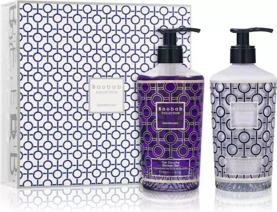 Baobab Collection Body Wellness Gentlemen Σετ Περιποίησης για Καθαρισμό Σώματος 2τμχ