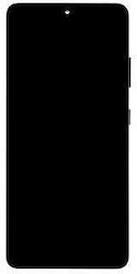 Οθόνη Display + με Πλαίσιο για Samsung SM-G998 Galaxy S21 Ultra (Μαύρο)