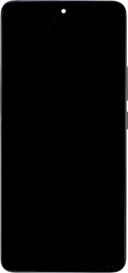 Οθόνη Display + mit Touch-Mechanismus und Rahmen für Poco X7 5G (Schwarz)