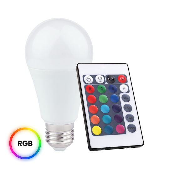 Eko Light Смарт крушка LED 10W за фасунга E27 и форма A60 RGB 935лм