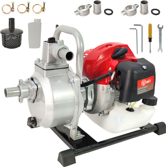 Gasoline Pump 1" Suction 2-stroke Engine 7 M Suction Depth 8000 Lt Min