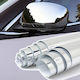 Set 2 Chrome Foil Sheets Mirror Wrapping Other Decorations 35 X 35cm