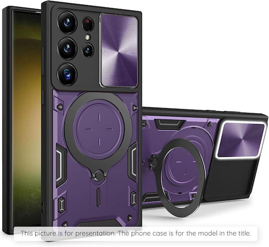 Techsuit Back Cover Σιλικόνης Μωβ (Oppo Reno13 F 4G, Reno13 F 5G, Reno13 FS 5G)