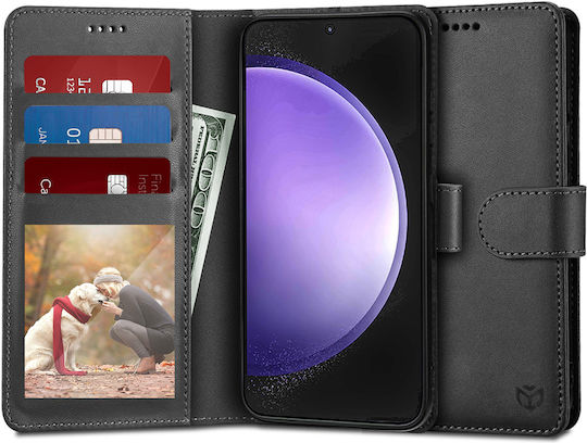 Techsuit Book Piele artificială / Silicon Negru (Nothing Phone (3a) Pro)