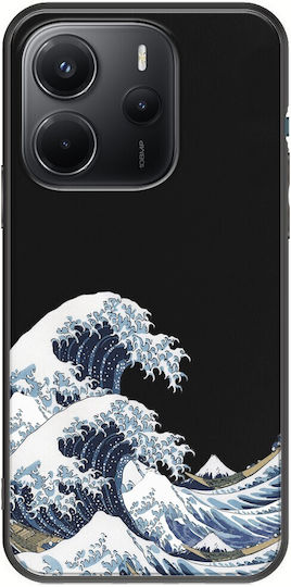 Black Wave Xiaomi Redmi Note 14 4G Black TPU Black Silicone