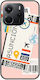Ticket To Asuncion Xiaomi Redmi Note 14 4G Black TPU Black Silicone