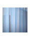 To megalo pazari Curtain with Pencil Pleat Light Blue 270x280cm
