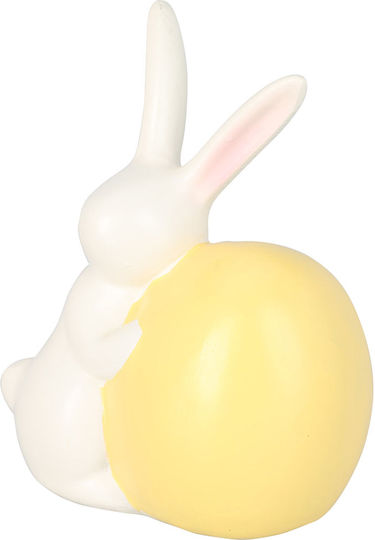 Osterdekorative Hasenfigur 12cm K-m Gelb Apf807390