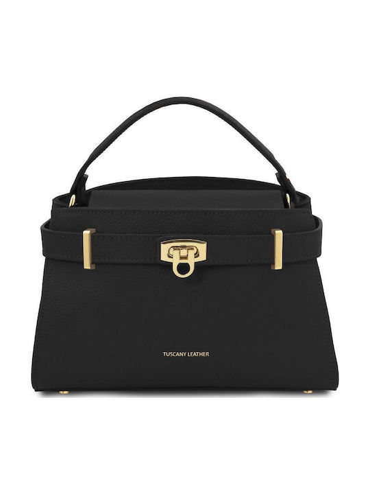 Tuscany Leather Leather Women's Bag Shoulder Black
