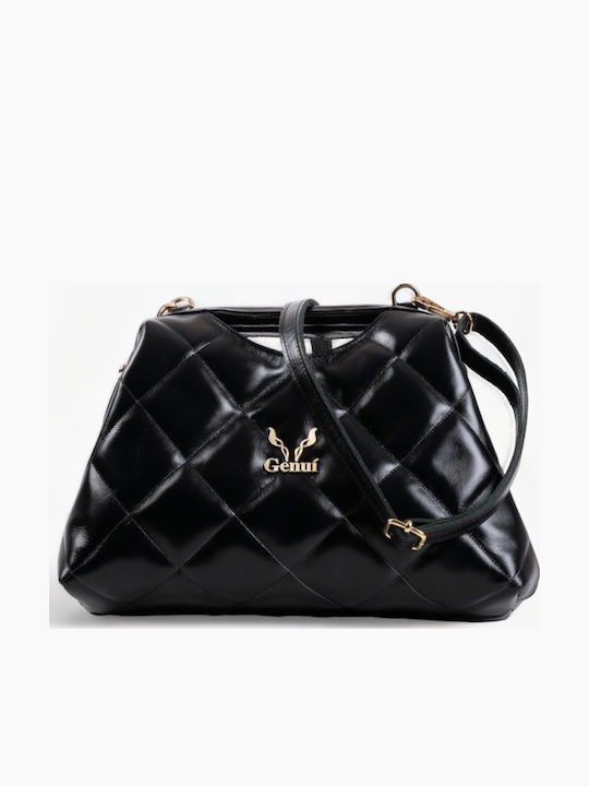Genui Leather Leder Damentasche Handtasche Blac...