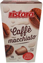 Ristora Espresso Macchiato 10Mützen Ristora Espresso Macchiato 10Mützen