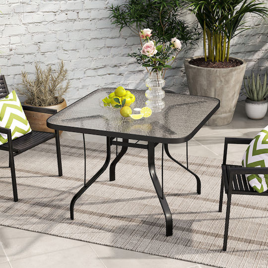 Table 96.5x96.5cm Black Table 96.5x96.5cm Black
