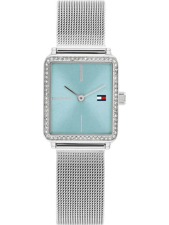 Tommy Hilfiger Tea Women's Watch Chronograph with Silver Metal Bracelet