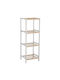 Bibliotecă Kit Alb/Sonoma 35x35x100 cm