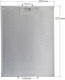 Teka Replacement Metal Filter Vent Hood Compatible with Teka 28.2x37.2cm