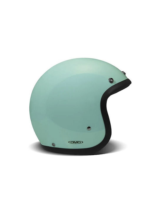 DMD Retro Turquoise Κράνος Μηχανής Jet ECE 22.06