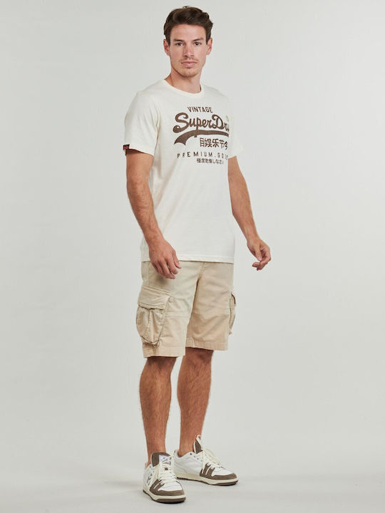 Superdry Тениска Бял
