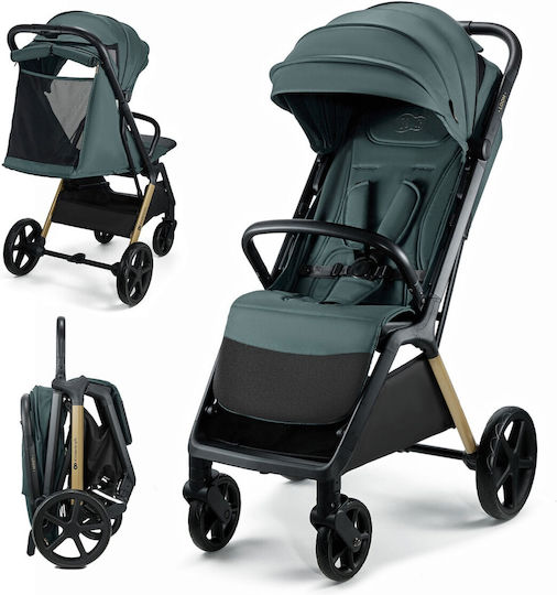 Kinderkraft Loom Cărucior pentru Bebeluși Potrivit pentru Nou-născut Verde jad 9kg