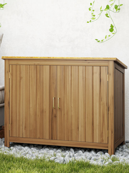 Wooden Garden Shed L1.1xW0.5xH0.85m