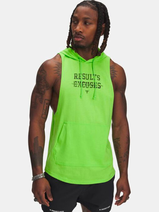 Under Armour Project Rock T-shirt Λαχανί