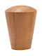 Galifas Curtain wood end Brown 1pcs