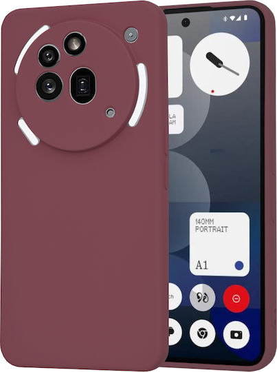 Techsuit Задна корица Силикон Червен (Nothing Phone (3a) Pro)