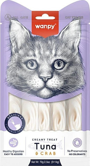 Wanpy Katzenleckerlis mit Thunfisch für Katze 70g