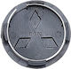 Mitsubishi Radnabenkappe Silber 60mm 1 Stück