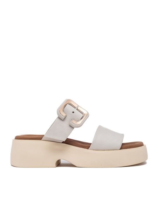 Leather Women's Anatomic Beige Sandals