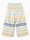 Kids' Palazzo Pants Light Beige