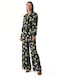 Women's Fabric Trousers Black